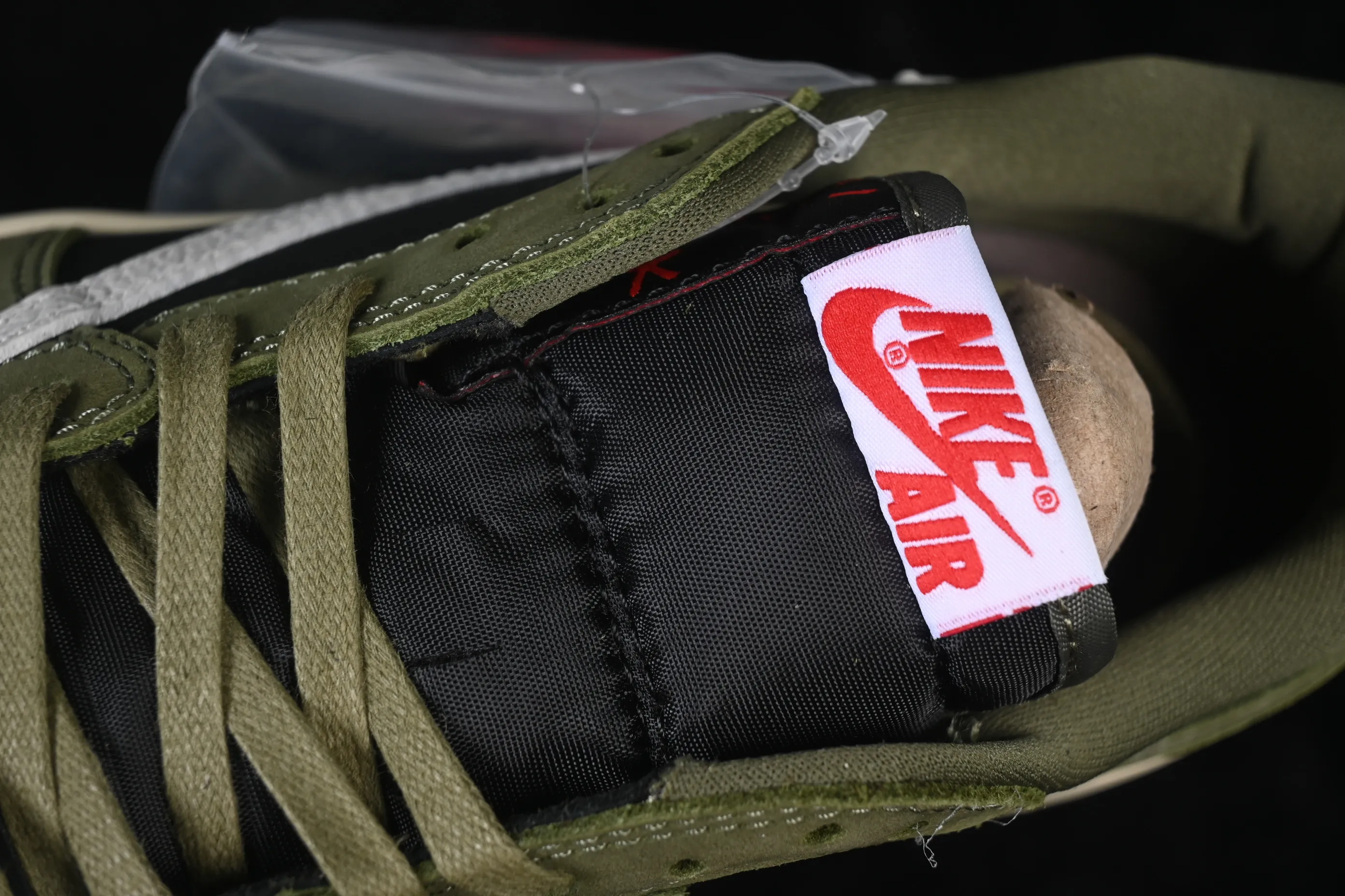 All categories Air Jordan Jordan series basketball shoes Air Jordan 1 Low ZG version Travis Scott x Air Jordan 1 Low OG AJ1 Joe 1 undercut low top full head layer DM7866-002